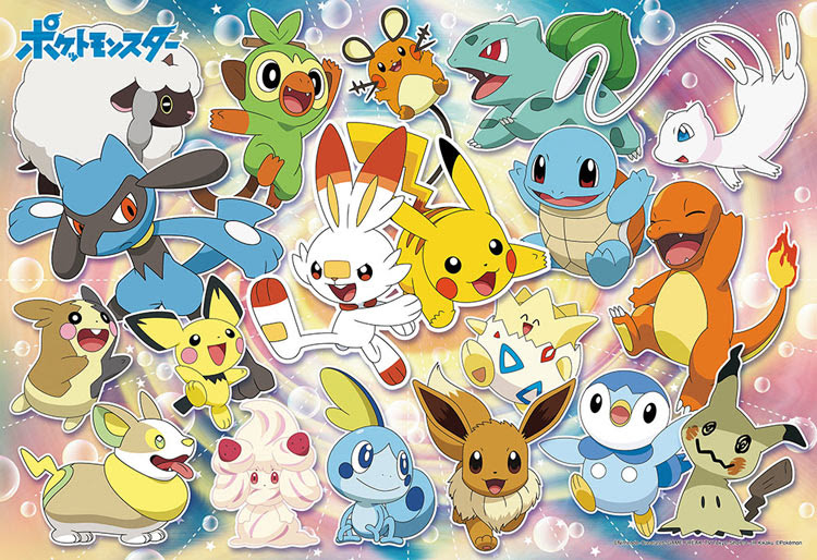 Bev 100 016 ポケットモンスター とびだせ ピカチュウとなかまたち 100ピース ビバリー の商品詳細ページです 日本最大級の ジグソーパズル通販専門店 ジグソークラブ