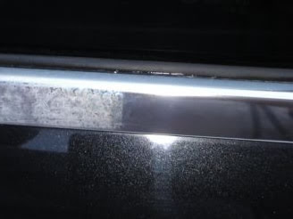 メッキモール磨き 車の高級ガラスコーティング専門店 イリオス