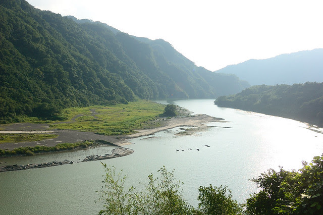 大漢溪入庫河段
