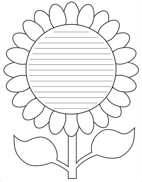  free 6 sample flower templates in pdf