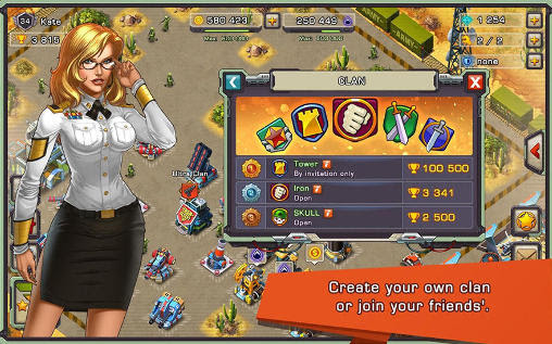Screenshots of the Iron desert for Android tablet, phone.