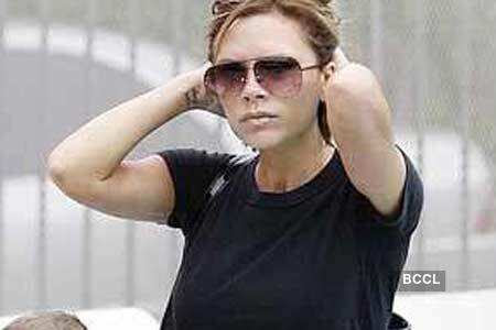 victoria beckham baby bump pictures. Victoria Beckham
