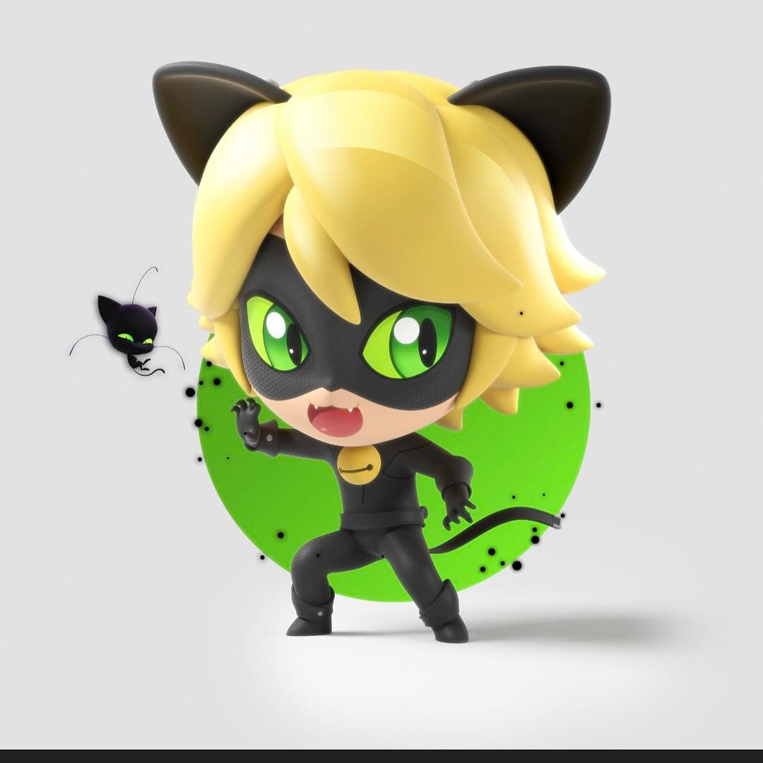 Chibi Chat Noir Miraculous Ladybug Foto Fanpop