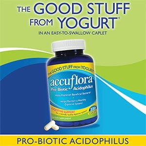Christmas Accuflora- Probiotic Acidophilus Dietary Supplement, 240 Caplets Deals