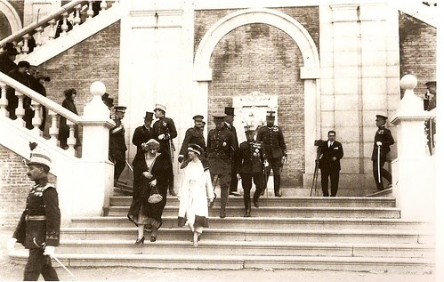 Los Reyes de Bélgica y España en Toledo en 1921 (Fotografía Rodríguez)