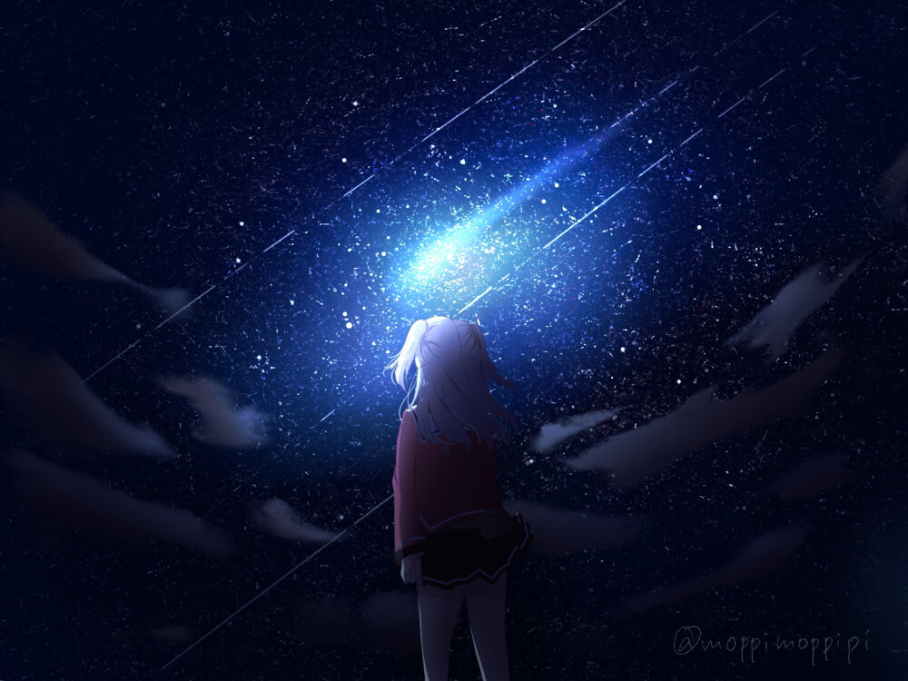 Charlotte星空 万图壁纸网