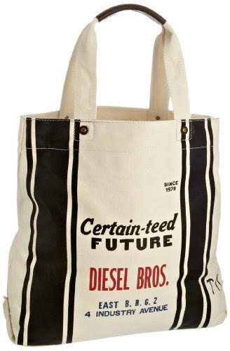 Best Reviews of Diesel Unisex Adult Natural Utopia Homeland Shopper Stripes X01106 PR053 H4156