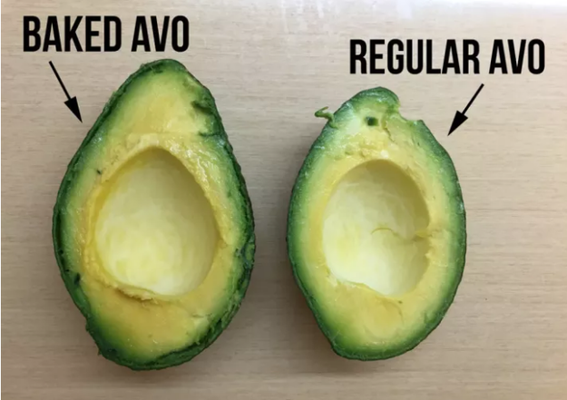 Instantly ripen avocados in the oven.