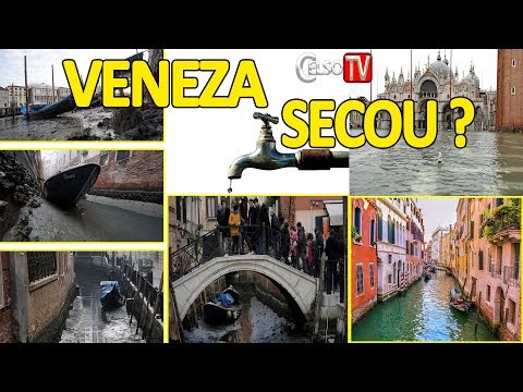 O Que Está Acontecendo Com Os Canais de Veneza | A Seca Na Europa
