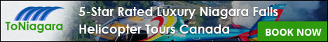 5 Star Rated Luxury Niagara Falls Helicopter Tours