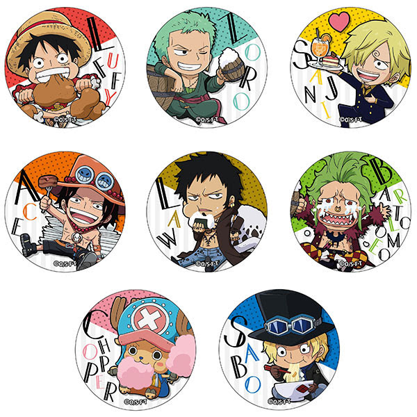 ワンピース シルキー缶バッジコレクション ごちそう篇 16年4月発売予定 Pommop ワンピースフィギュア Pop 予約 新作速報