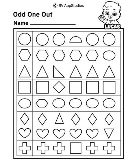Check out these free printable odd one out worksheets for kindergarten which are designed so that children learn logical reasoning and categorization. free printable odd one out worksheets