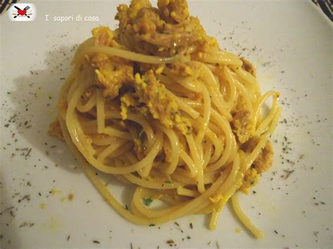 spaghetti alla carbonara  tonno ricetta facile