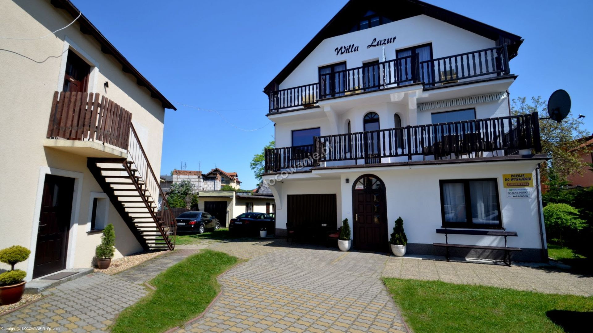 Willa Lazur Międzyzdroje, Willa Lazur w Międzyzdrojach