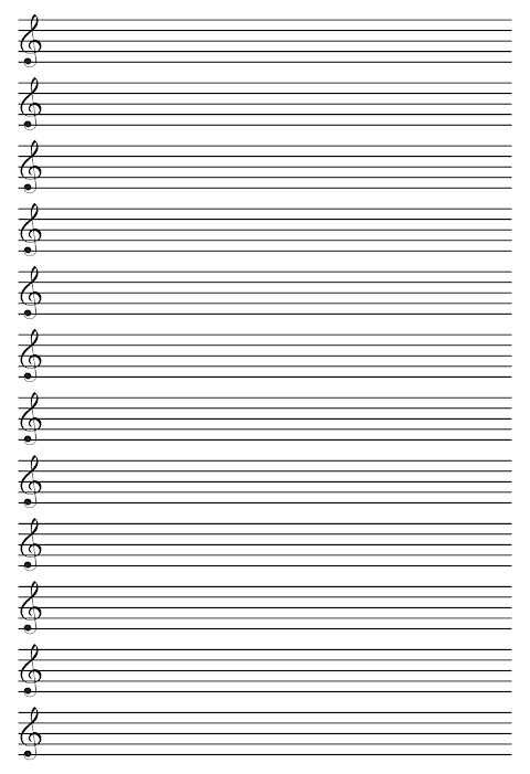 6 Best Printable Blank Note Sheets  printablee com 