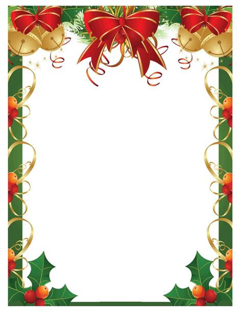  40 free christmas borders and frames printable templates christmas