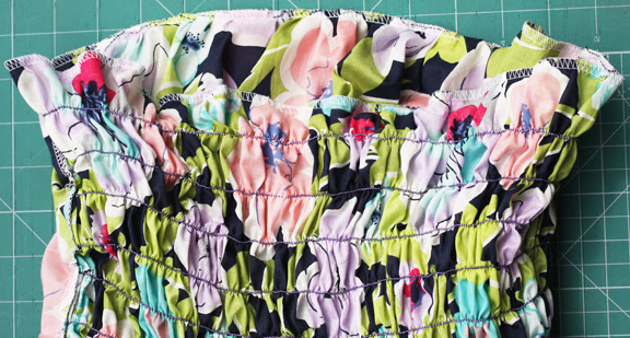 tiered dress tutorial