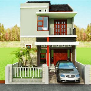 5 Desain Rumah Minimalis 2 Lantai Ukuran 6x9 Terbaru 2018