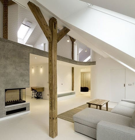 Rounded Loft by A1Architects