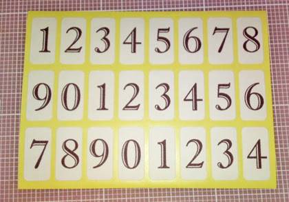 数字シールの素敵 あいらぶ