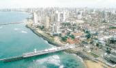 Playa de Iracema, la más bohemia de Fortaleza.