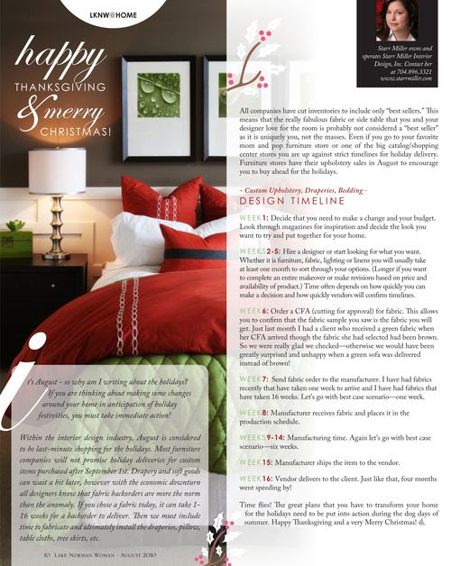 Starr Miller Interior Design, Inc.: Press
