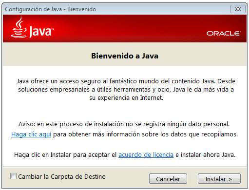 Interc@mbionic: Descargar Java 7 Update 76 Español. (32/64 ...