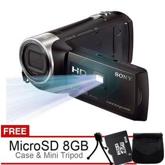 Harga Sony HDR-PJ410 Projector Handycam - Full HD + Gratis 