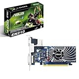 Asustek NVIDIA GeForce 210 Grafikkarte (PCI-e, 512MB GDDR3 Speicher, Dual-DVI, HDMI)