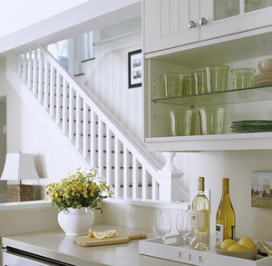 Basement stairway