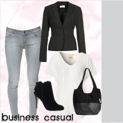 Broek: Zara â¬45,00 â¥ Blazer: Zalando â¬65,00 â¥ Top: Nelly â¬38 ...