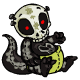 Halloween Lizark Plushie