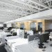 STGM Architects, headquarters, Quebec, Canada, office space, natural lighting, water management, energy-efficient building, wooden facade, timber facade, solar wall, green architecture, prefab building, open-plan office, LED lights