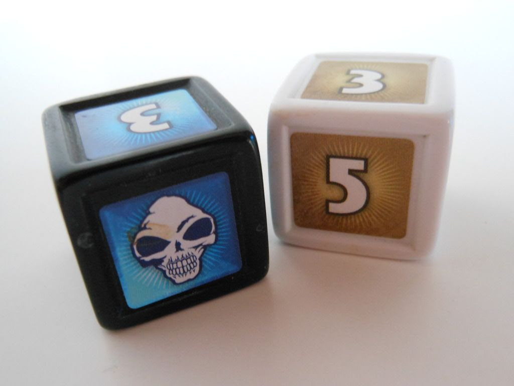 Indiana Jones Akator Temple Race Game dice