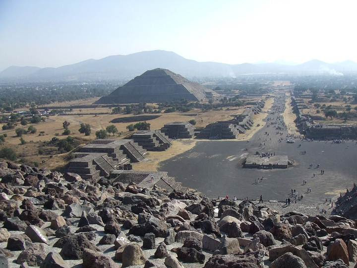 Teotihuacán hoy en día.