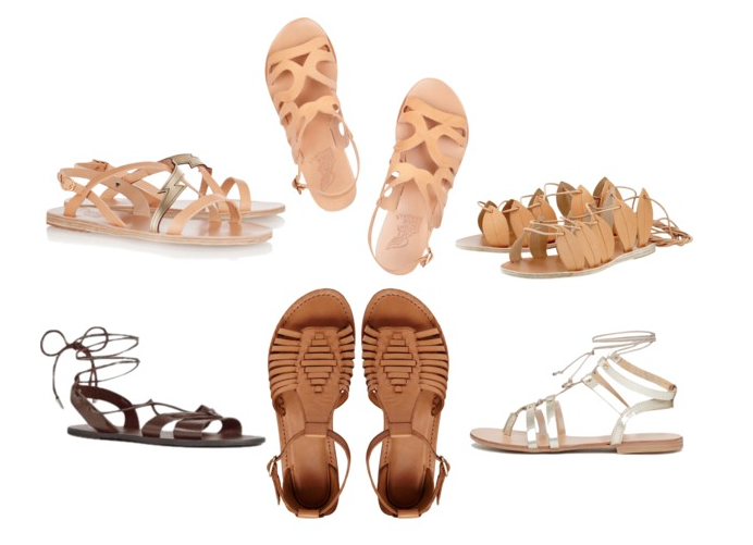ancient greek sandals astrapi leather sandals ancient greek