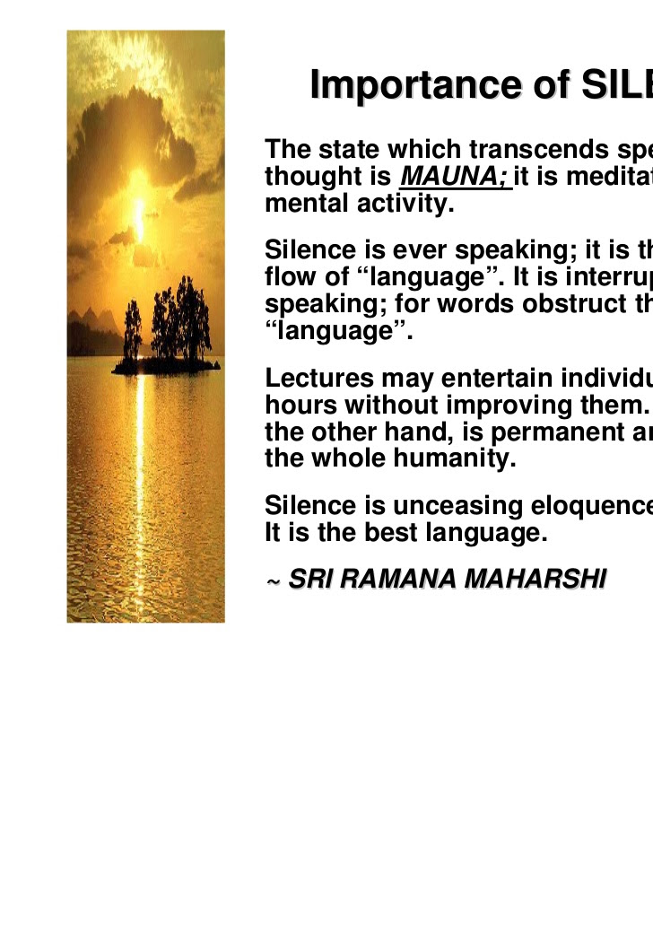 Power Of Silence Quotes. QuotesGram