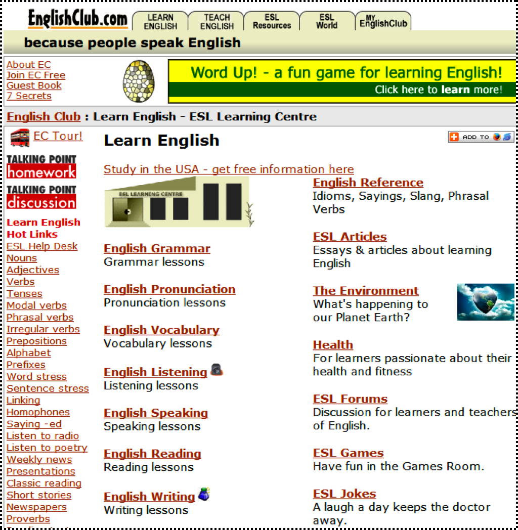 Resultado de imagen para www.englishclub.com