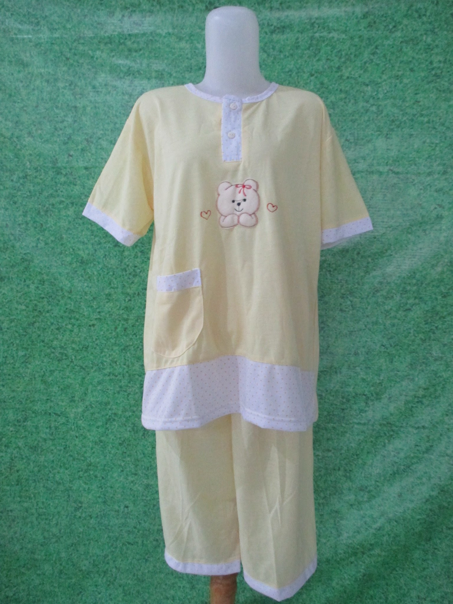 Baju Tidur Katun 3 4 Jumbo Pusat Grosir Baju Pakaian 