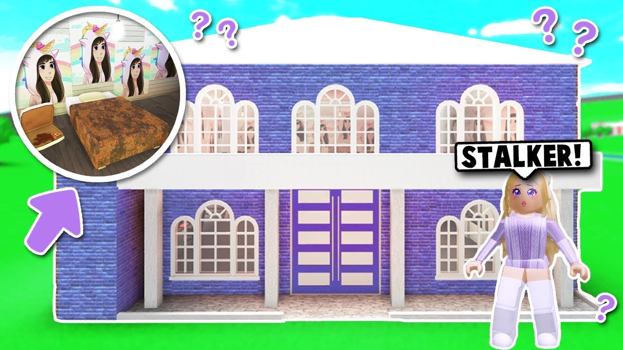 I Found My Stalker S Secret House On Bloxburg Roblox - my dads new girlfriend is a gold digger bloxburg roblox roleplay