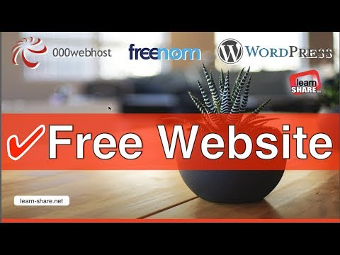 VIDEO : how to create website for free, free hosting, free domain and wordpress - how o createhow o createwebsiteforhow o createhow o createwebsiteforfree,how o createhow o createwebsiteforhow o createhow o createwebsiteforfree,free hosti ...