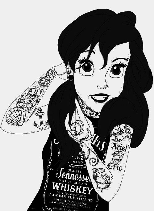 Free Free 249 Disney Princess Tattoo Svg SVG PNG EPS DXF File