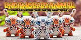 Endangered Animal "TIGER" custom Dunny Series from Kendras Customs!!!