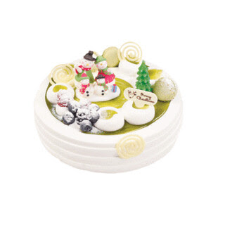 Green Tea Freshcream cake