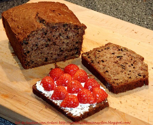 Aardbeiencake / Strawberry Bread