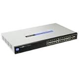 Cisco Small Business SLM224G-G5 24-port 10/100 + 2-port 10/100/1000 Gigabit Smart Switch