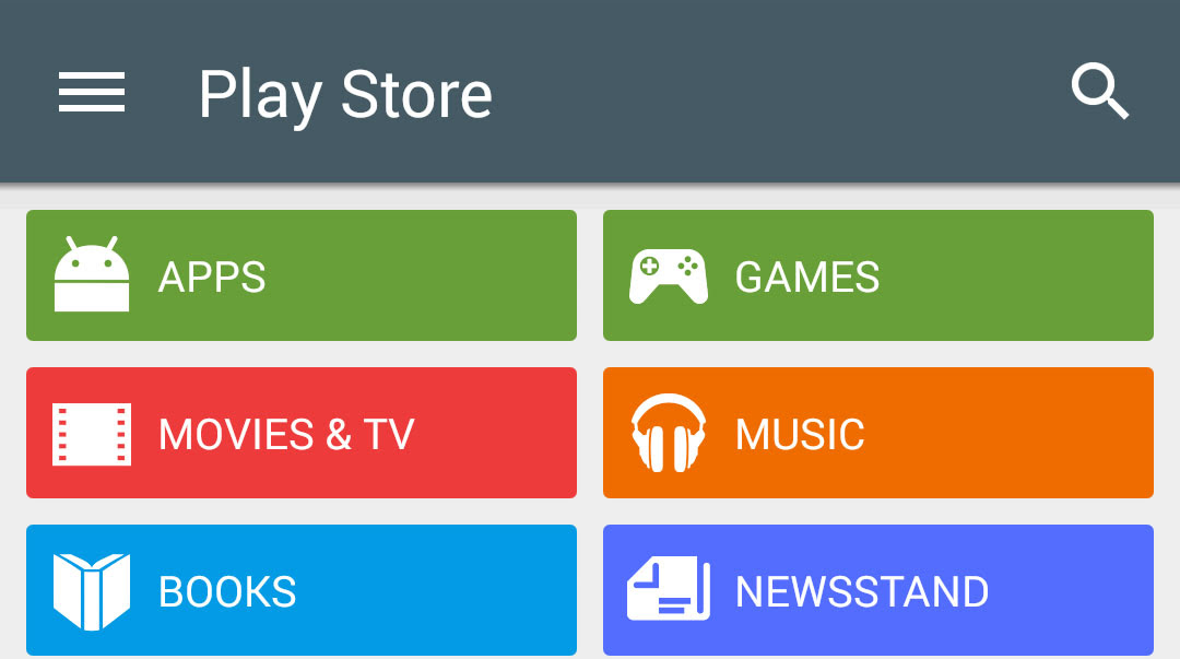 Google Play Store  5 0 with even more Material Design 