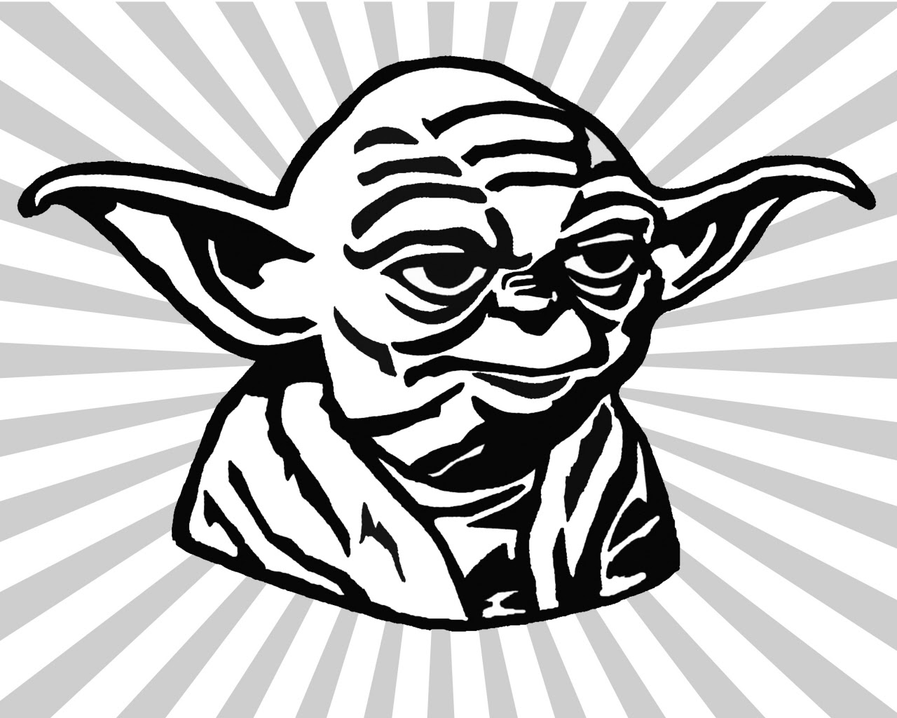 Free Free 91 Svg Baby Yoda Clipart Black And White SVG PNG EPS DXF File
