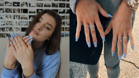 beauty hack diy acrylicfake nails youtube