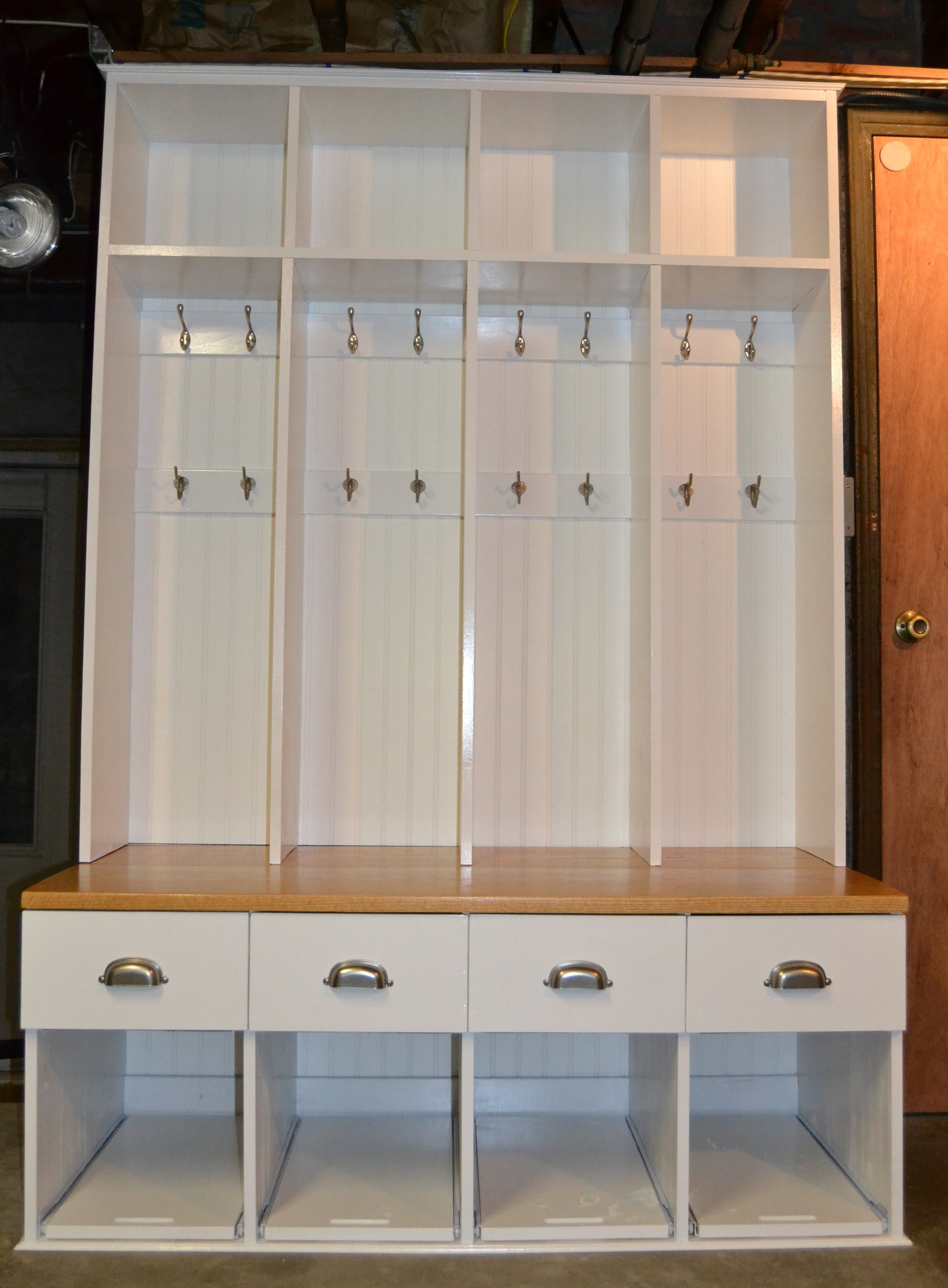 Build Woodworking Plans Mudroom Storage DIY PDF sheds ...
